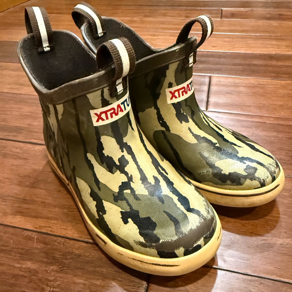 XTRATUF Kids Camo Boots